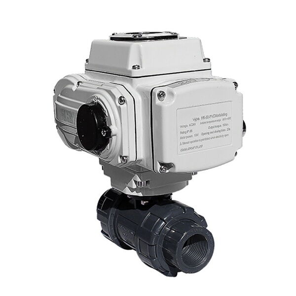CPVC Electric Ball Control Valve, DN15-DN100, PN16, 150 LB CPVC Electric Ball Control Valve, DN15-DN100, PN16, 150 LB