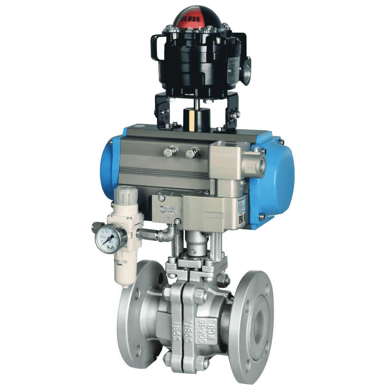 Fluorine Lined Ball Control Valve, 150-2500 LB, 3/4-8 IN
