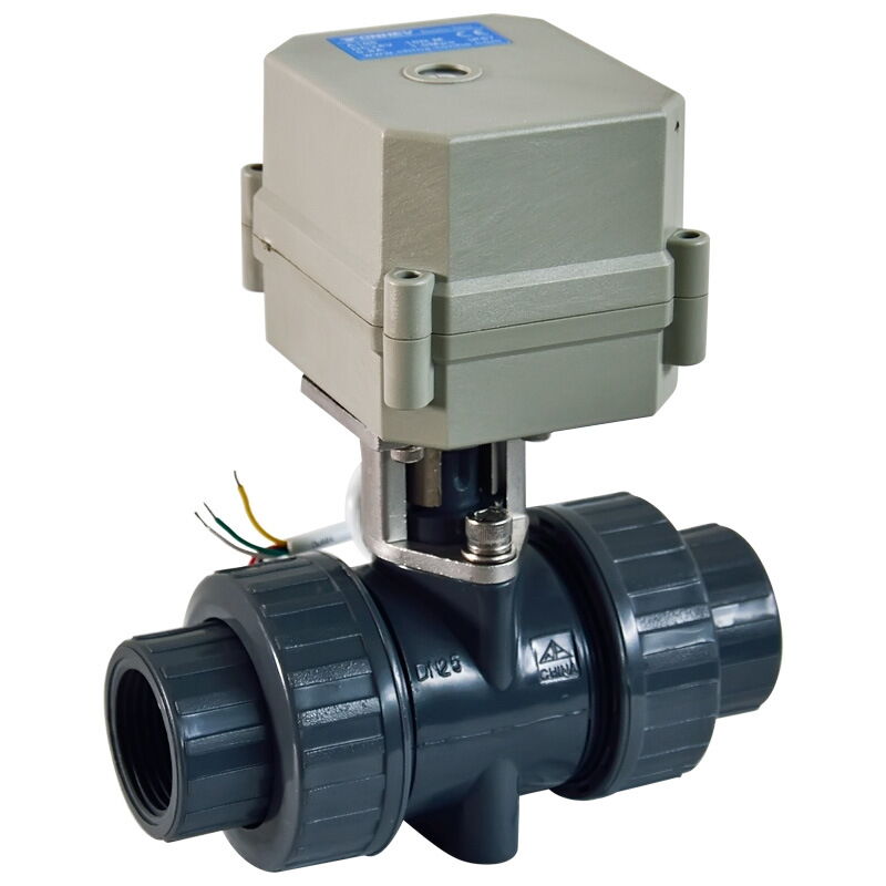 Motorized Ball Control Valve, UPVC, SS, Brass, DN15-DN50, PN10