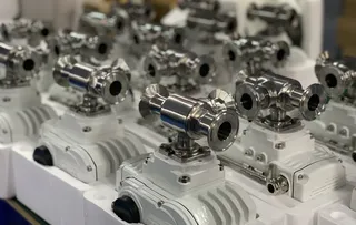 Electric Ball Control Valve