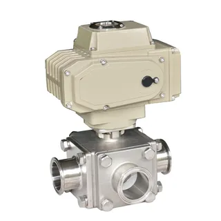Motorized Ball Control Valve, 3-Way, 1/2-4 Inch, SS 304