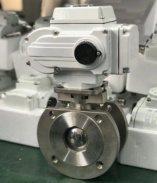 Ultra-thin Electric Ball Control Valve