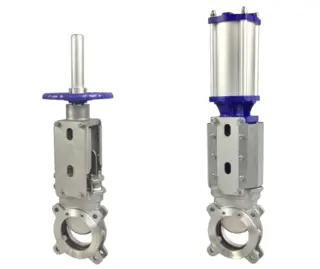 Pneumatic Knife Gate Control Valve