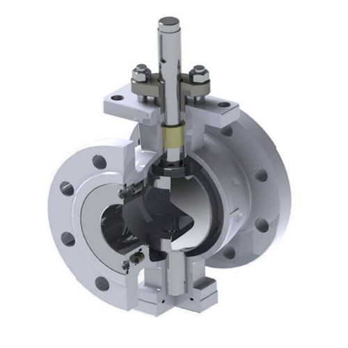 Segmented Ball Control Valve, V-Port, C-Type, 1-24 Inch