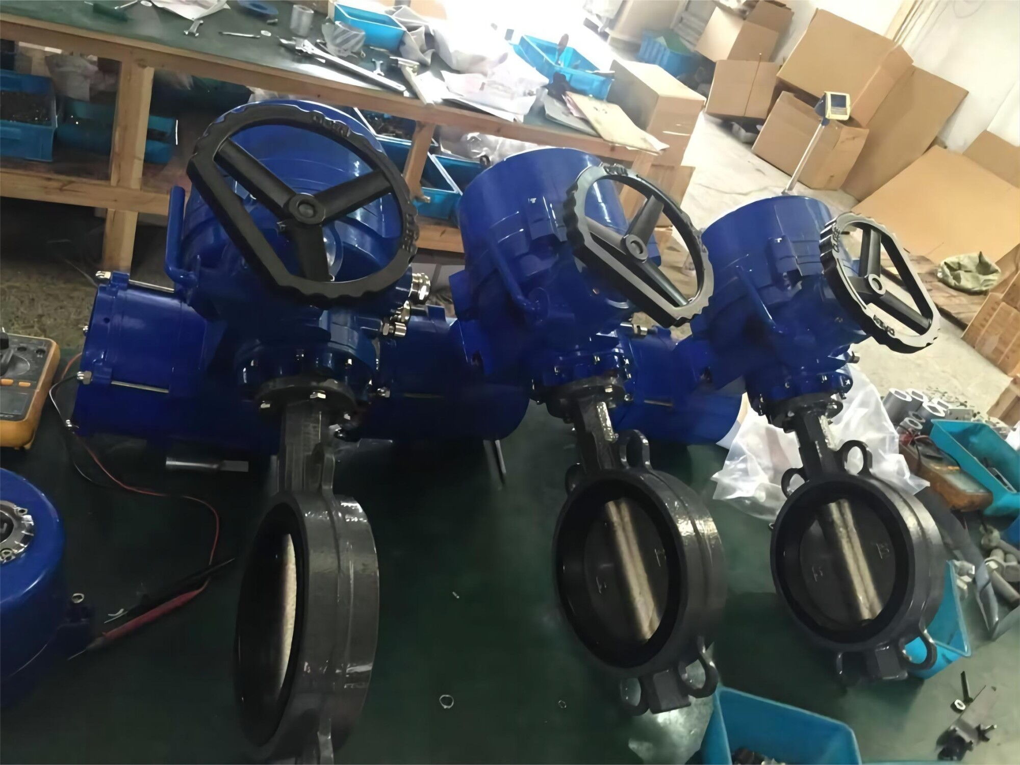 Electric Butterfly Control Valve