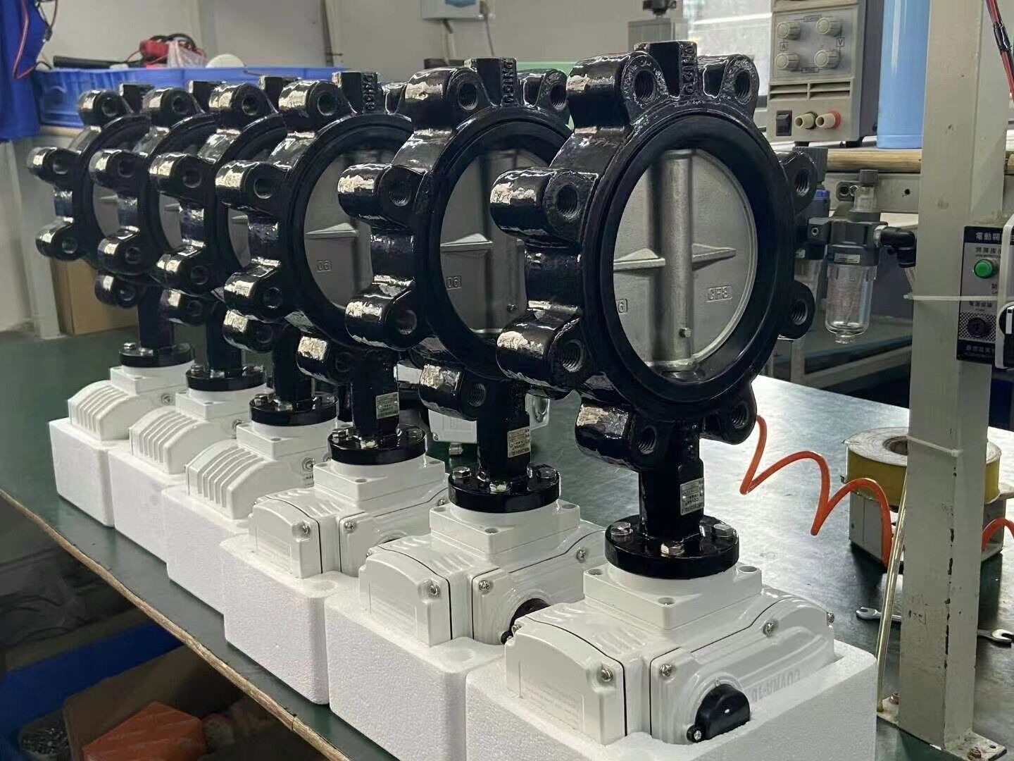 Electric Butterfly Control Valve