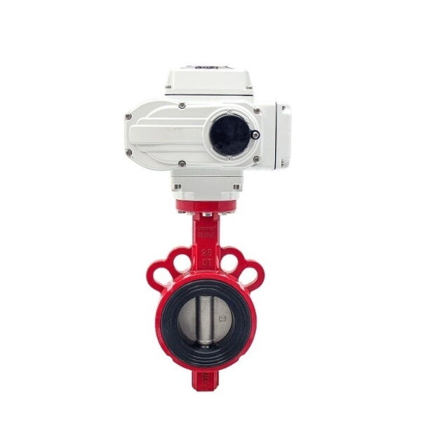 Motorized Butterfly Control Valve, Aluminum Alloy, 2-24 Inch