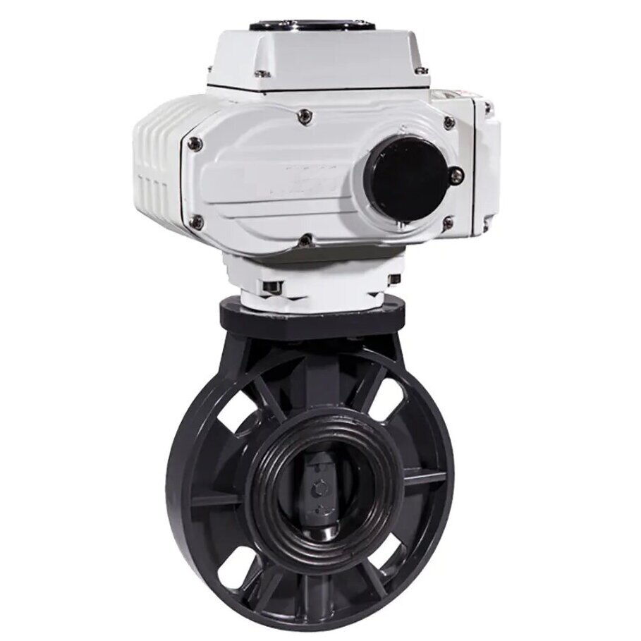 Motorized Butterfly Control Valve, CPVC, 2-20 Inch, 150 LB