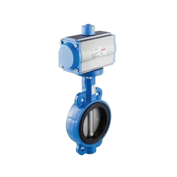 Pneumatic Butterfly Control Valve,Single/Double Acting,GG25 Pneumatic Butterfly Control Valve,Single/Double Acting,GG25