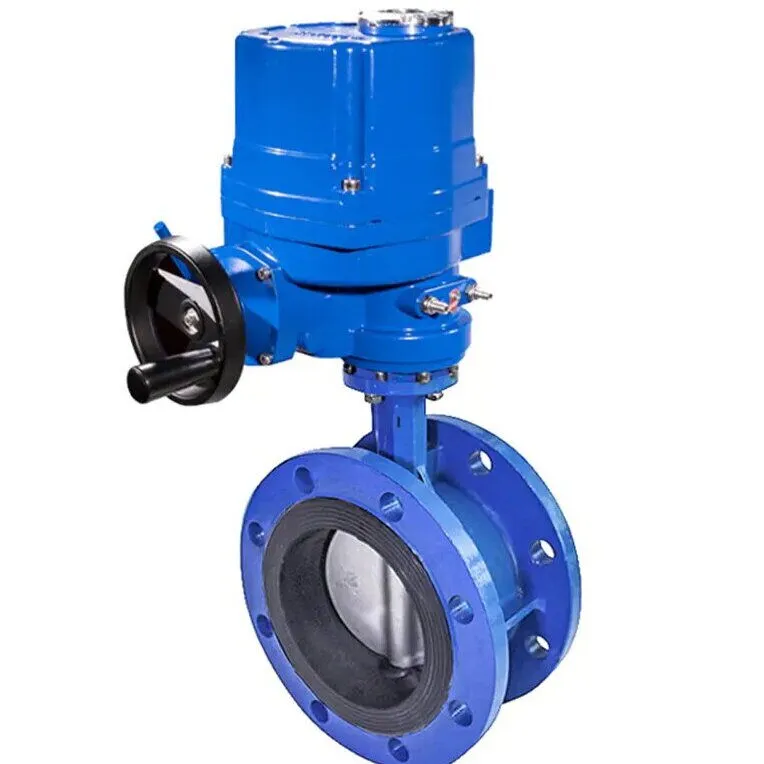 Fluorine Lined Butterfly Control Valve, Electric, DN50-DN700