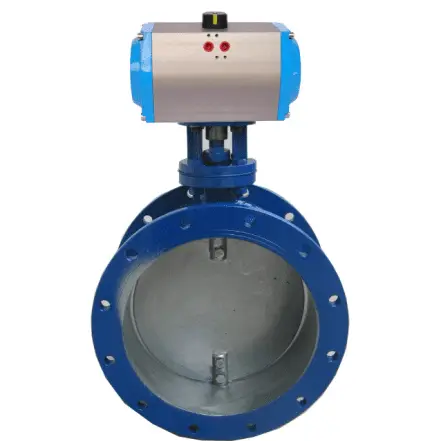 Pneumatic Ventilation Butterfly Control Valve, DN100-DN1200