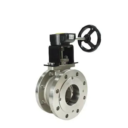 Duplex Stainless Steel Butterfly Control Valve, 2-24 Inch