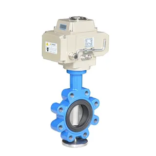 Electric Lugged Butterfly Control Valve, 2-40 IN, 150,300 LB