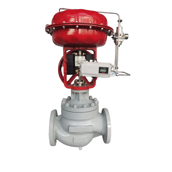 Diaphragm Pneumatic Control Valve, Cage-Guided, 6 IN, 150 LB