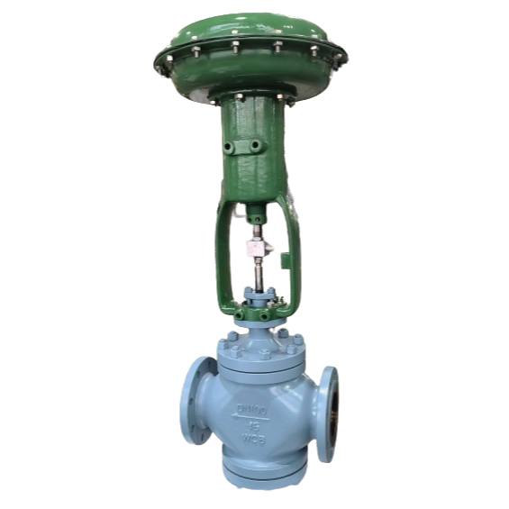 Pneuamtic Globe Control Valve, DN100, PN64-PN100, WCB Pneuamtic Globe Control Valve, DN100, PN64-PN100, WCB