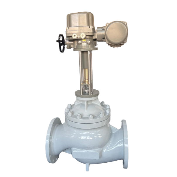 Electric Globe Control Valves, DN200, PN16, ASME B16.34, WCB
