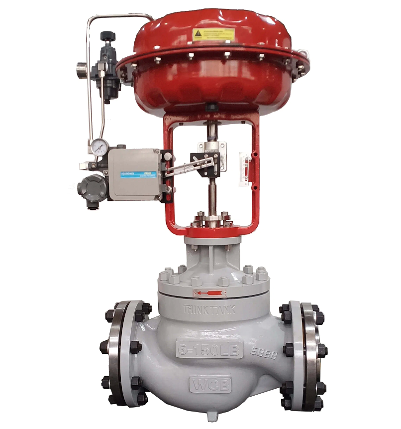 Linear Cage-Guided Globe Control Valves, WCB, 6 IN, 150 LB