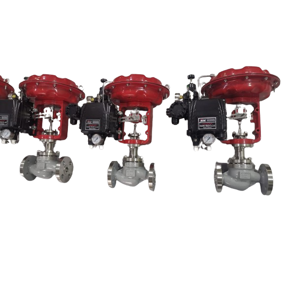Pneumatic Diaphragm Globe Control Valve, Cage-Guided, CF8M