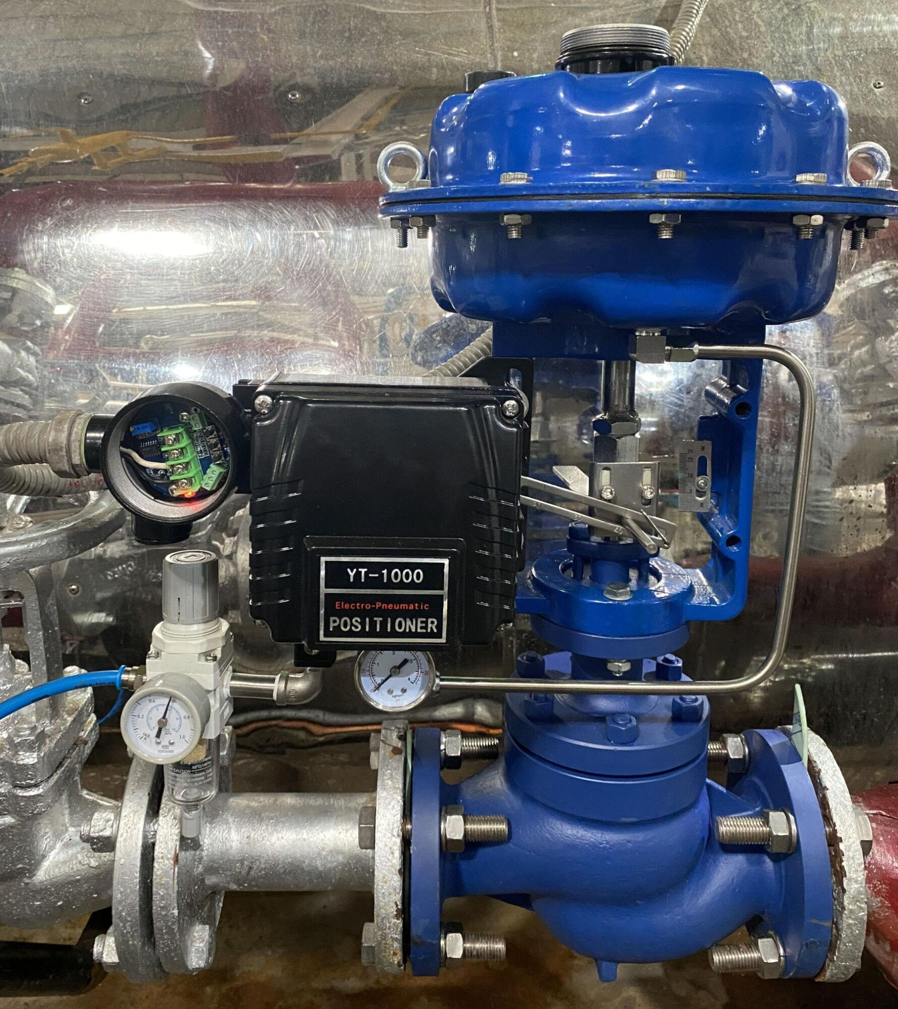 Pneumatic Diaphragm Globe Control Valve