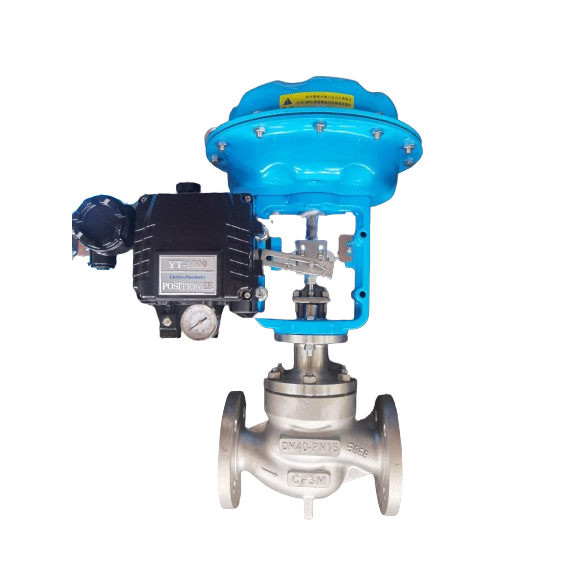 Pneumatic Single-Seated Control Valve, DN40, PN16, CF3M