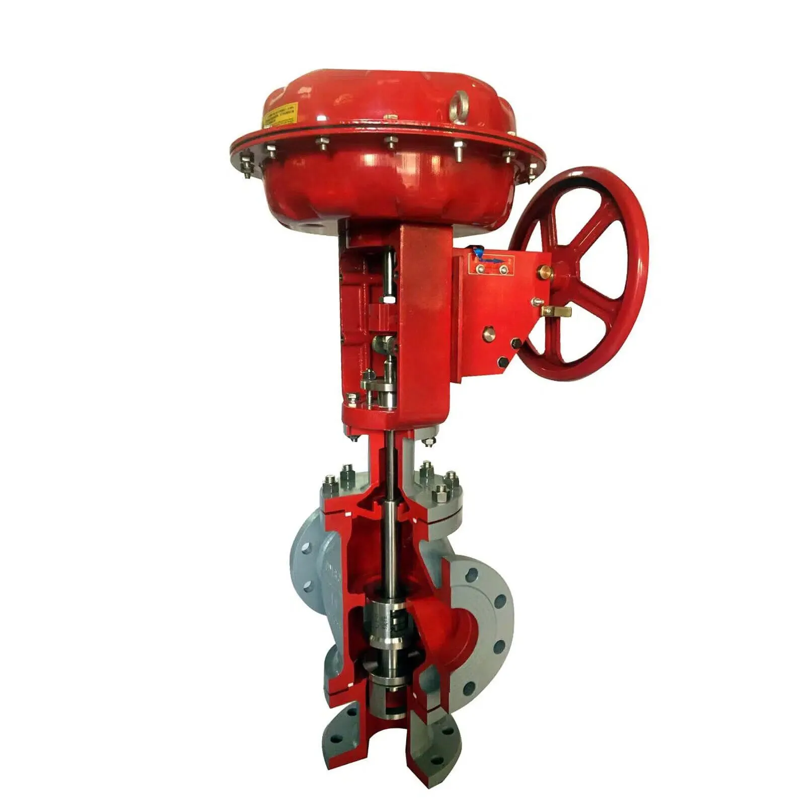 Diverter Globe Control Valve, Carbon Steel, 3-way, 125-600 LB