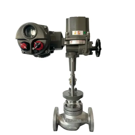 Motorized Globe Control Valve, CF8M, CF3M, 2 Inch, 150 LB