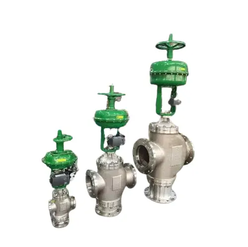 Pneumatic Double-Seated Globe Control Valve, 3/4-16 Inch