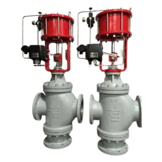 Diverting Globe Control Valves, 3-Way, 6IN, 150 LB, A216 WCB