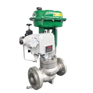 Pneumatic Pressure Balanced Control Valve, 2 IN, 600 LB, CF8