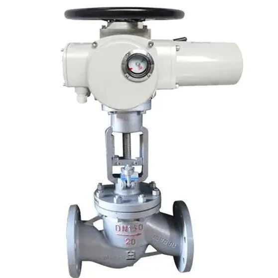 Multi-Turn Electric Globe Control Valve, Cast Iron, DN150, PN20