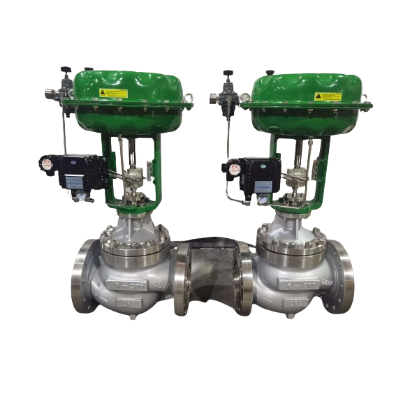 Stainless Steel Pneumatic Control Valve, 6 IN, 300 LB, CF8