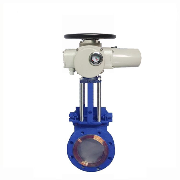 Electric Operated Knife Gate Valve, Cast Iron, 2-16 IN, 150 LB Electric Operated Knife Gate Valve, Cast Iron, 2-16 IN, 150 LB