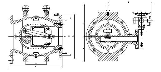 Drawing of Flow Control Valve Drawing of Flow Control Valve