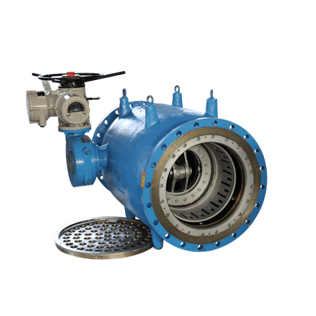 Electric Plunger Flow Control Valve, WCB, 8-64 Inch, 150 LB