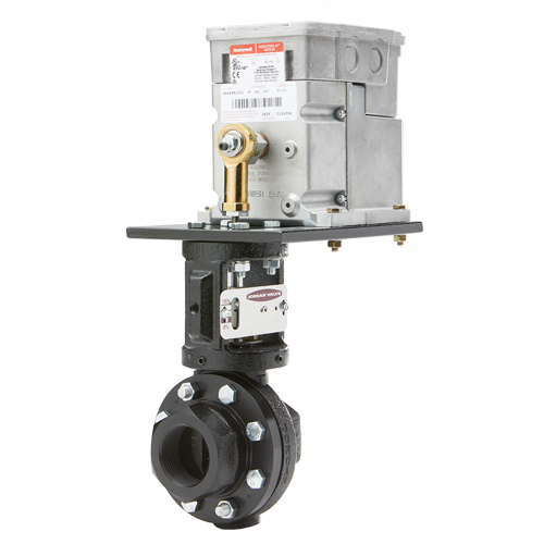 Motor-operated Feedwater Control Valve, 1/4-2IN, Carbon Steel