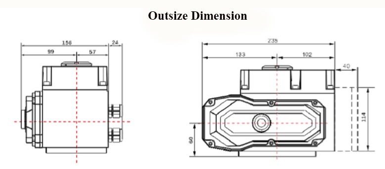 Drawing of Gate Control Valve