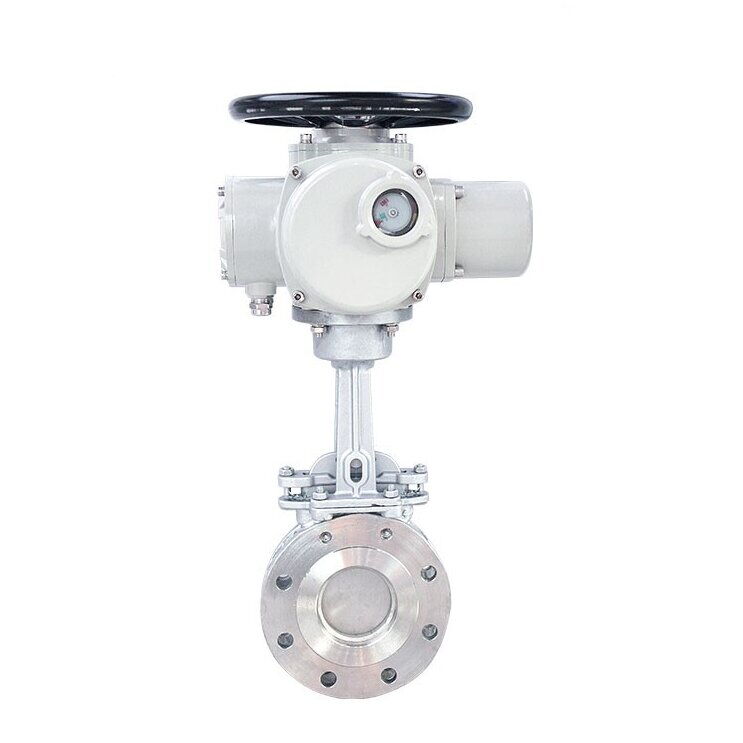 Multi-Turn Electric Knife Gate Valve, 2-16 Inch, 150 LB