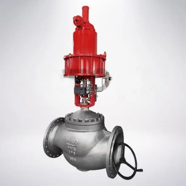 Cage-guided Balanced Trim Cut-off Control Valve, DN40-DN600