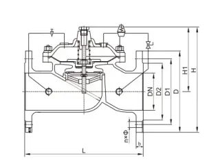Pressure Reducing Valve Dimension