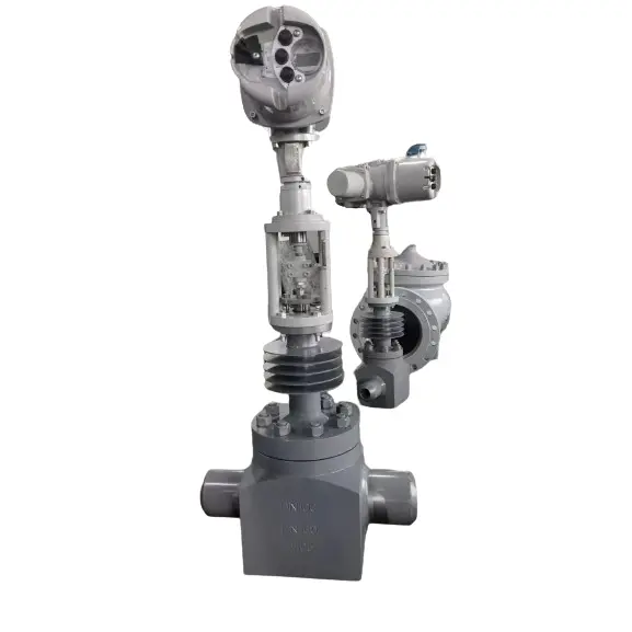 Electric Actuated Control Valve, ASTM A105, DN100, PN160