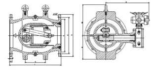 Drawing of Flow Control Valve