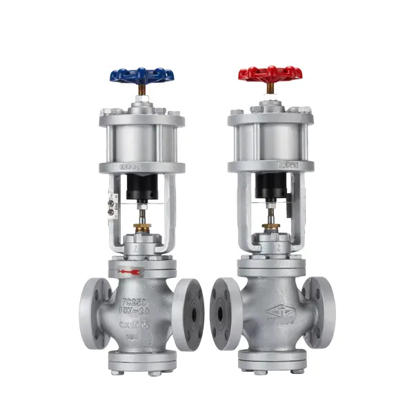 Cylinder Actuated Stem-guided Single-seat Control Valves