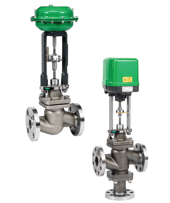 Pneumatic Stem Guided Control Valve, 1/2-12 Inch, 150-900 LB