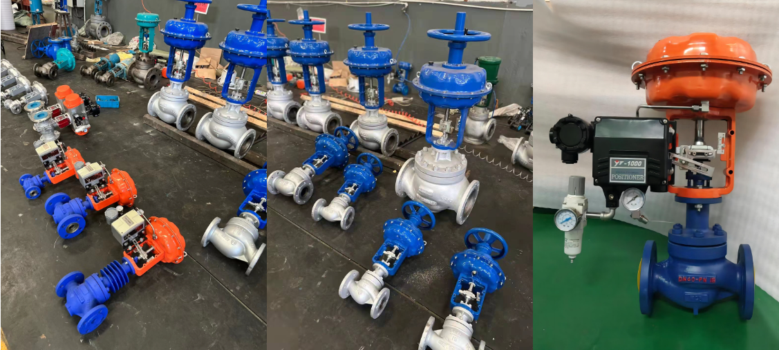 Top Guided Pneumatic Control Valve Top Guided Pneumatic Control Valve