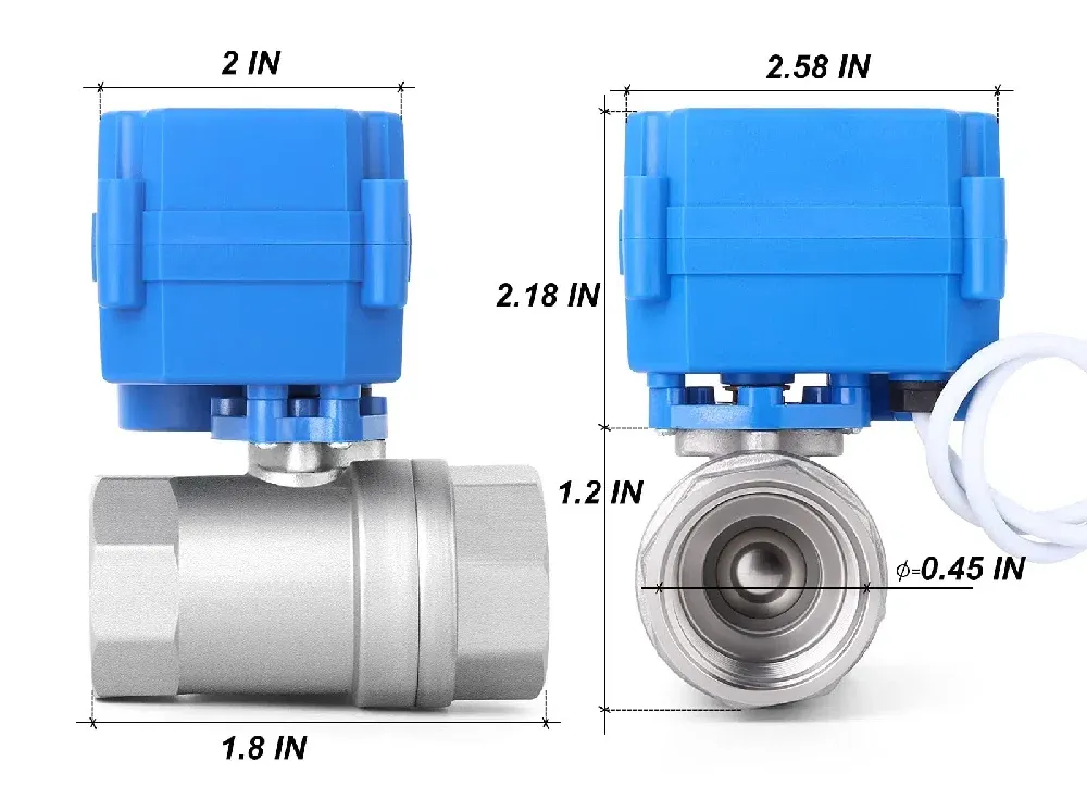 Electric Ball Control Valves