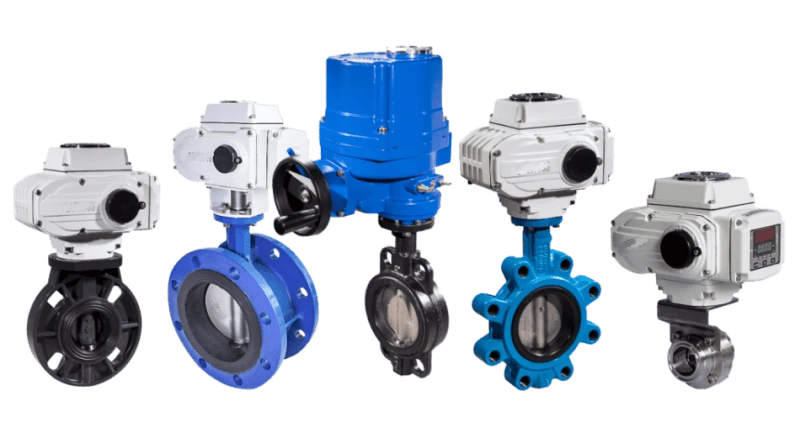 electric butterfly valves