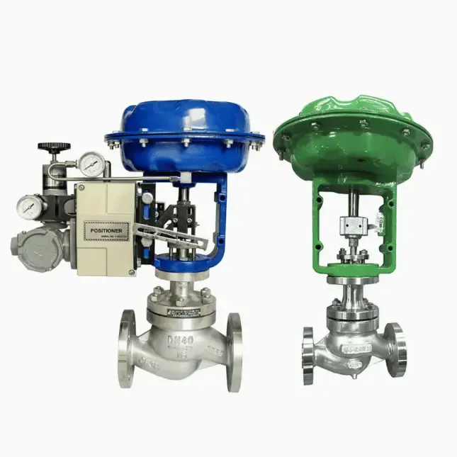 Pneumatic Globe Control Valves