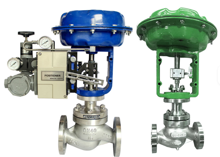 Pneumatic Globe Control Valves