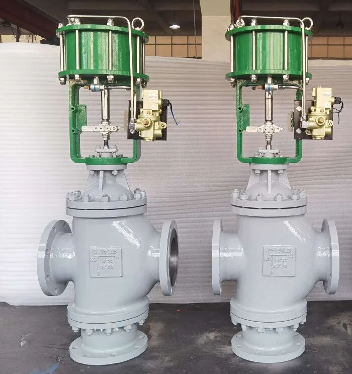 Pneumatic Three-Way Control Valves