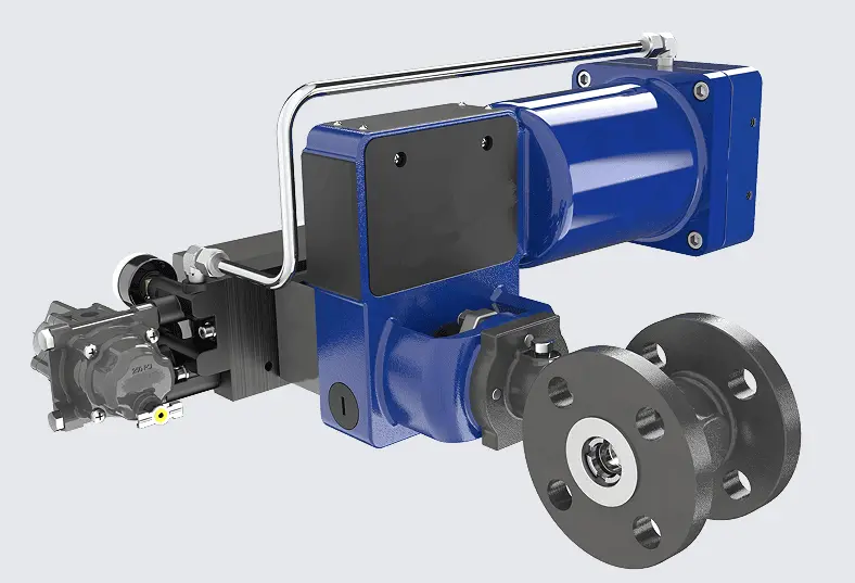 eccentric plug control valve